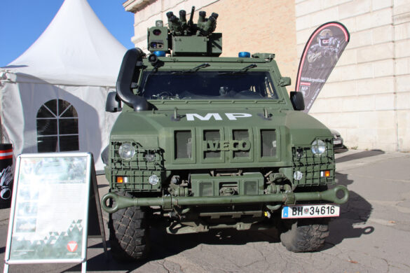 Geschütztes Mehrzweckfahrzeug GMF HUSAR der Militärpolizei © Doppeladler.com
