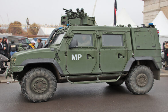 Geschütztes Mehrzweckfahrzeug GMF HUSAR der Militärpolizei © Doppeladler.com