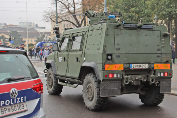 Geschütztes Mehrzweckfahrzeug GMF HUSAR der Militärpolizei © Doppeladler.com