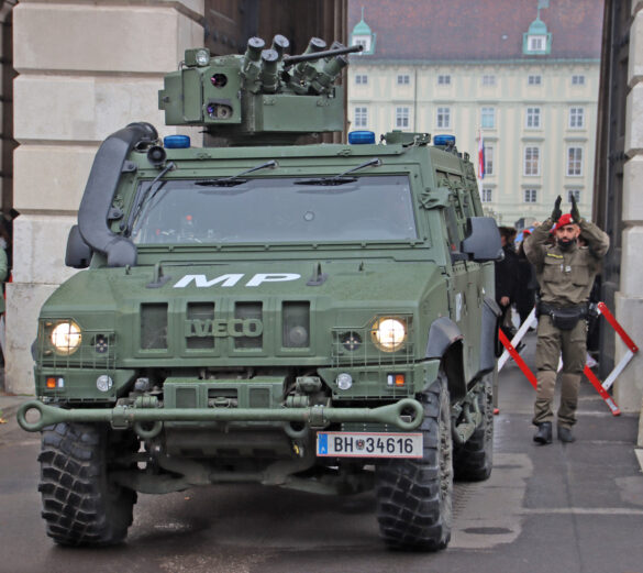 Geschütztes Mehrzweckfahrzeug GMF HUSAR der Militärpolizei © Doppeladler.com