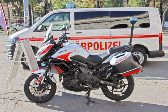 Kawasaki Versys 650 ABS der Militärpolizei © Doppeladler.com