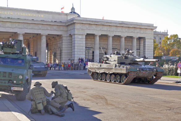 Vorführung am Heldenplatz © Doppeladler.com
