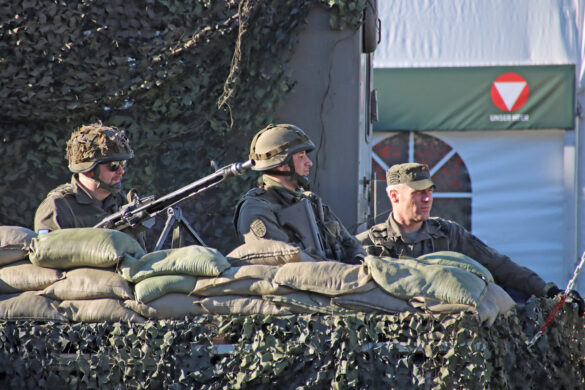 Milizsoldaten des JgB Wien 2 © Doppeladler.com
