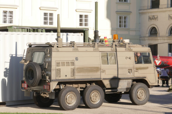 Fliegerleitpinzgauer für den Fliegerleittrupp © Doppeladler.com