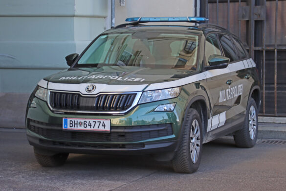 Skoda Karoq der Militärpolizei © Doppeladler.com