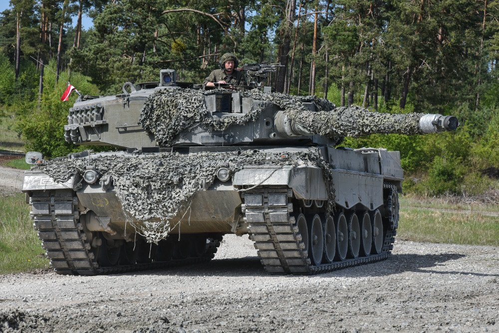 Österreichischer LEOPARD 2A4 des Siegerteams der Strong Europe Tank Challenge (SETC) 2017 © US Army