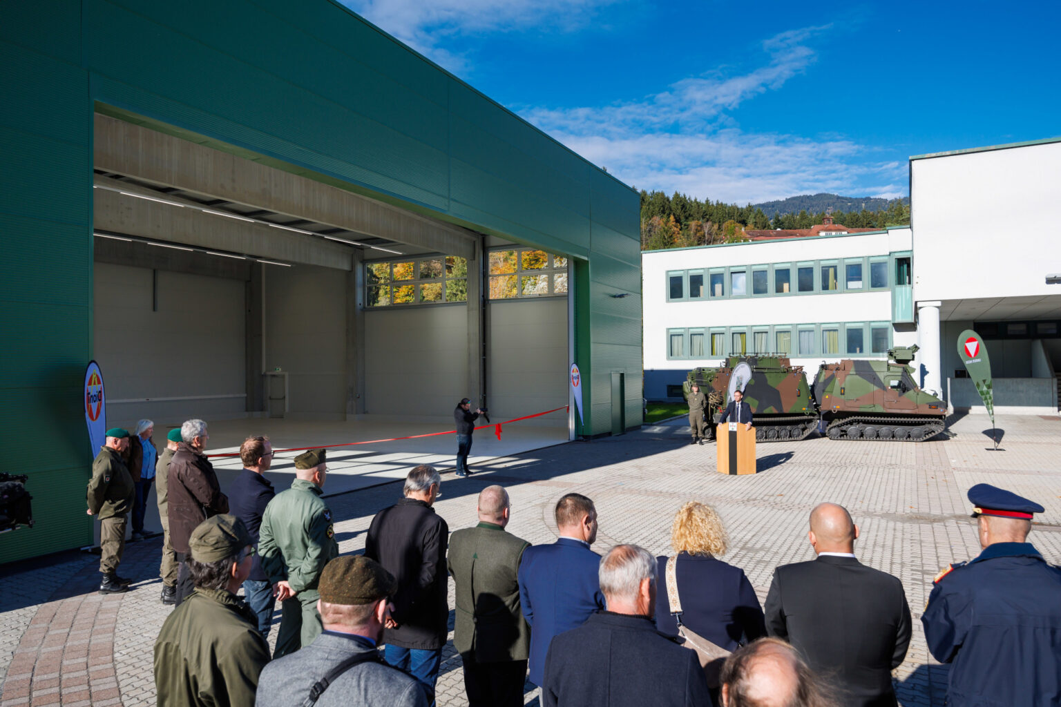 Neuer Hangar © Bundesheer
