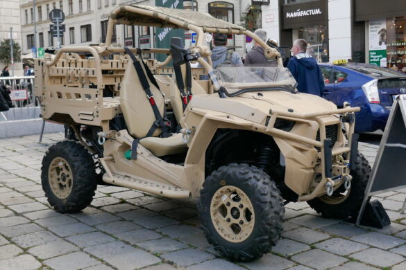 Polaris MRZR D2 - Erprobungsfahrzeug beim ARWT © Doppeladler.com