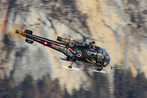 Training in Aigen: Alouette III 3E-KA "50 Jahre" © M. Weinberger