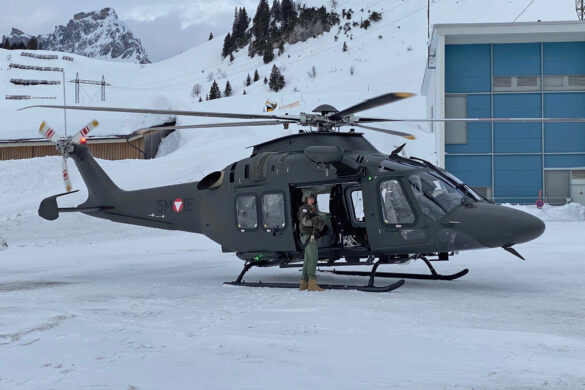 Erster Einsatz des neuen Leonardo AW-169B Lion © Bundesheer
