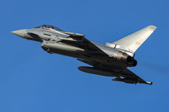 Eurofighter Typhoon 7L-WB beim Start © M. Weinberger