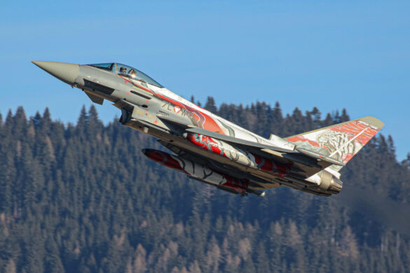 Eurofighter Typhoon 7L-WC beim Take-off © M. Weinberger