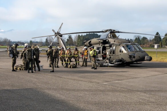 Black Hawk mit dem ERTA-Notfallteam © Bundesheer