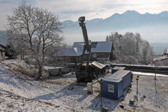 Aufklärungs- und Zielzuweisungsradargerät (AZR) vom Typ Thomson RAC3D Flamingo © Bundesheer