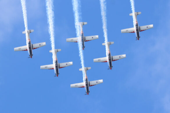 Krila Oluje (Wings of Storm) ist die Kunstflugstaffel Kroatiens © Doppeladler.com