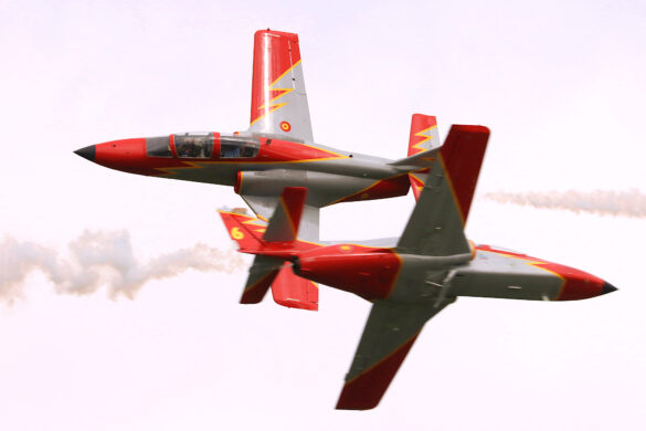Patrulla Águila auf CASA C-101 Aviojet © Doppeladler.com