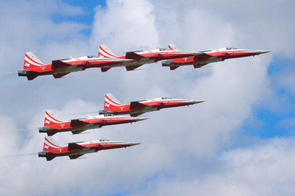 Patrouille Suisse / Northrop F-5E Tiger II © Doppeladler.com