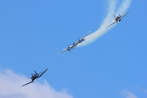 Corsair, Lightning, Mustang - The Flying Bulls © Doppeladler.com