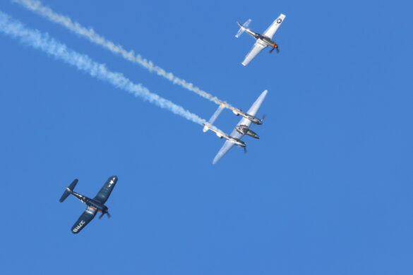 Corsair, Lightning, Mustang - The Flying Bulls © Doppeladler.com
