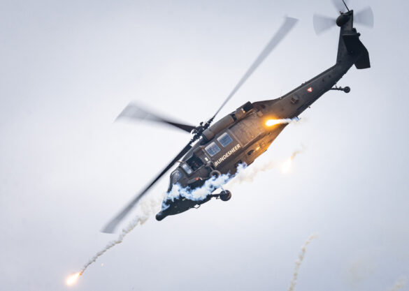 6M-BG mit neuem Flare Dispenser © Bundesheer