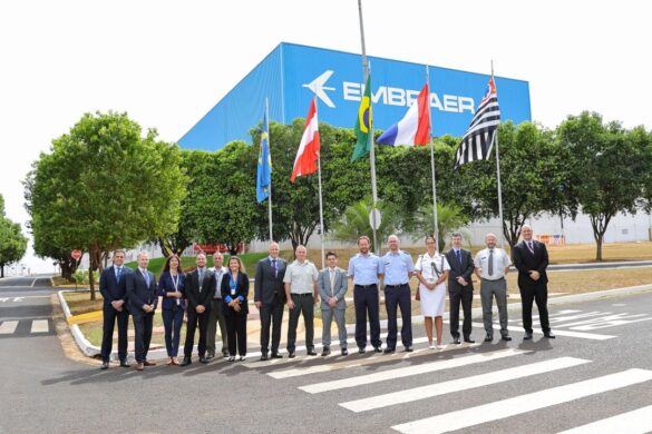 Besuch österreichisch-niederländische Delegation © EMBRAER