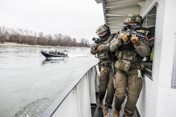 Einsatzkommando COBRA bei der Übung "The Allies 2006" © BMI/G. Pachauer