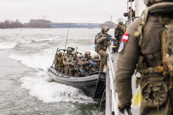Einsatzkommando COBRA bei der Übung "The Allies 2006" © BMI/G. Pachauer