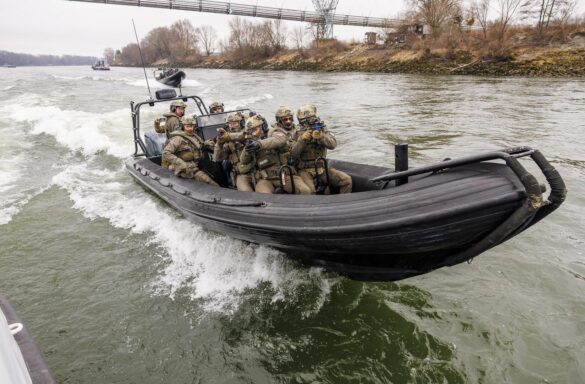 Einsatzkommando COBRA bei der Übung "The Allies 2006" © BMI/G. Pachauer