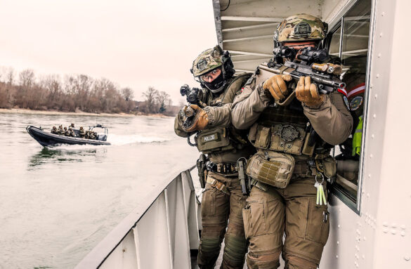 Einsatzkommando COBRA bei der Übung "The Allies 2006" © BMI/G. Pachauer