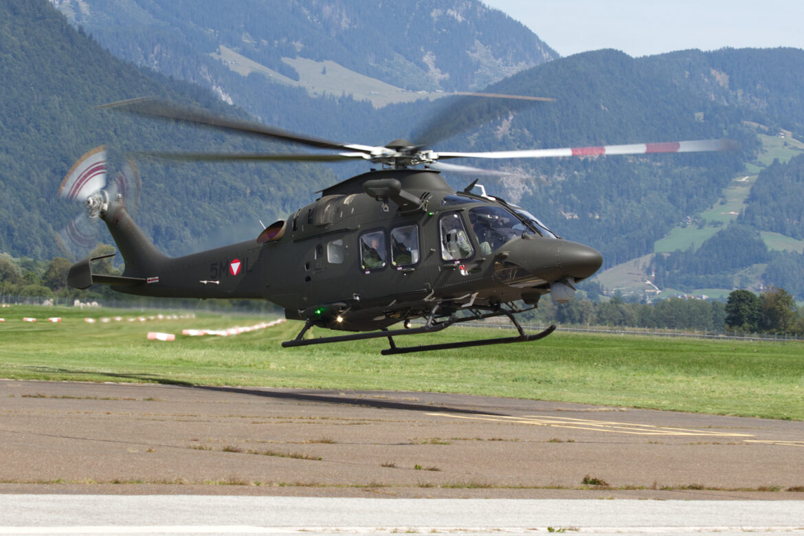 Leonardo AW169B Lion mit Kennung 5M-IL © Bundesheer