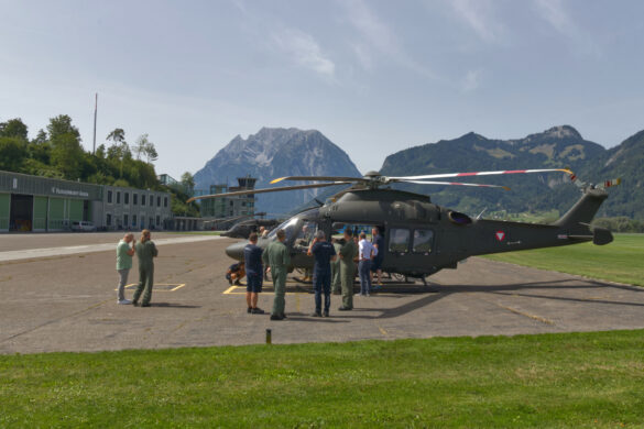 Leonardo AW169B Lion mit Kennung 5M-IL © Bundesheer Leonardo AW169B Lion mit Kennung 5M-IL © Bundesheer